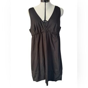GAP Black Sleeveless Empire Waist Dress